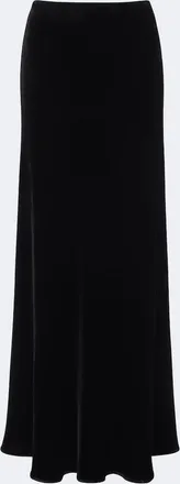 R&oacute;he R&oacute;he Velvet maxi skirt