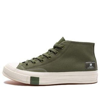 Converse x Undefeated Chuck 70 Mid Chive Parchment A02143C