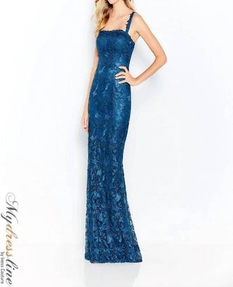 Cameron Blake Mother Of The Bride Evening Dresses In Dark Teal