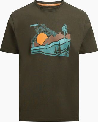 Trespass Mens Trespass Mens Murray Quick Dry T-Shirt - Tan - Size: 42