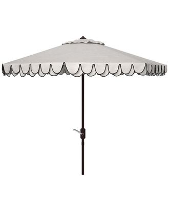Safavieh Elegant Valance 11Ft Round Umbrella