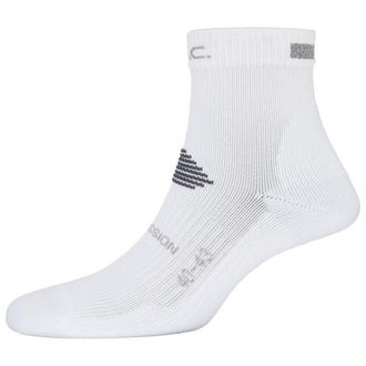 P.A.C. 6.2 Running Reflective Pro Mid Compression Laufsocken f&uuml;r Damen | wei&szlig;