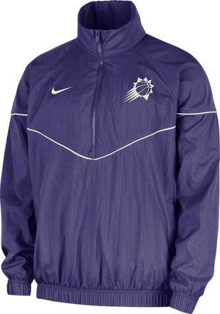 Nike Phoenix Suns Courtside Windrunner Nike Mens NBA Anorak Jacket in Purple | HM8531-566