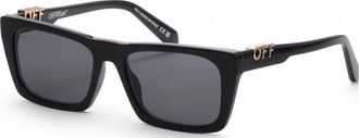 Off-white Womens OERI13EF24PLA0011007 OERI13 50 1007 Albany Sunglasses - Black - One Size