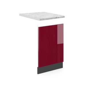 Vicco Panel Frontal R-line, Rojo, 45 Cm, Et M&aacute;rmol Vicco