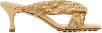 Bottega Veneta Natural Braided Heels