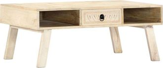 vidaXL Coffee Table 100x60x40 cm Solid Mango Wood vidaXL