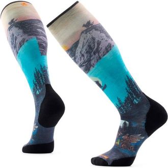 Smartwool Ski Targeted Cushion Winter Phase Print Skisocken - Unisex | bunt