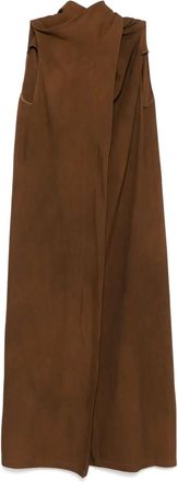 Uma Wang Abito Amana - Marrone