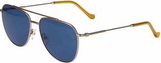 Hackett 924 405 Mens Sunglasses Gold Size 56