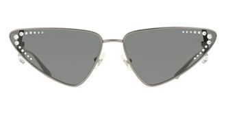 Jimmy Choo London JC4001B 300487 Womens Sunglasses Gunmetal Size 63