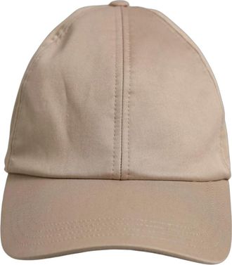 Dolce & Gabbana Baseballpet - unisex - Petten - Beige - ONE Size - Katoen - Accessoires