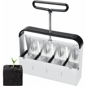 OEM Sembradora, Bloqueador De Suelo Para Pl&aacute;ntulas, Herramienta Para Bloquear El Suelo, Para Invernaderos De Jard&iacute;n, Bloqueador De Suelo Para Pl&aacute;ntulas, E