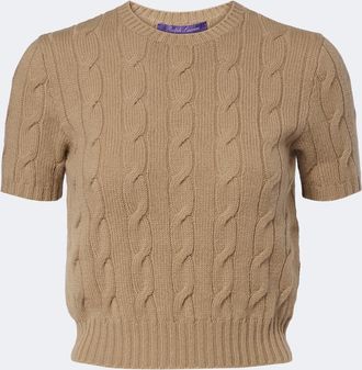 Ralph Lauren Collection Pullover in cashmere a trecce
