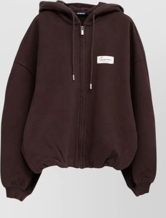 Jacquemus cotton logo hoodie