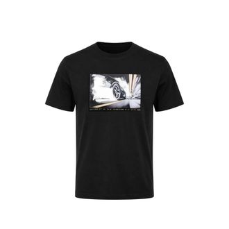 HUGO BOSS Graphic-print Crew-neck T-shirt