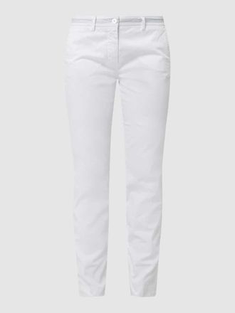 Mason's Straight Fit Chino mit Stretch-Anteil Modell NewYork in Weiss, Gr&ouml;&szlig;e 40