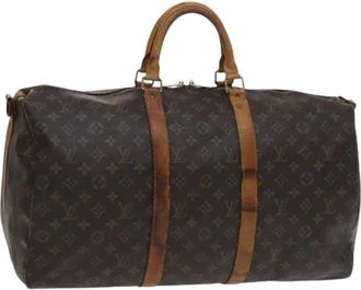 Louis Vuitton Pre-owned Weekend Bags, female, Brown, Size: ONE SIZE Pre-owned Boston Bag