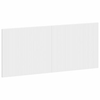 vidaXL Testiera Da Muro Arnhem Bianco Legno Ingegnerizzato Vidaxl
