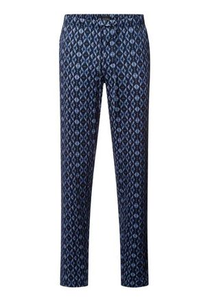 Hanro Night And Day Knit Lounge Pant in Blue Diamonds at Nordstrom, Size Xx-Large