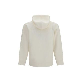 C.P. Company Merino Wool Hoodie - Beige