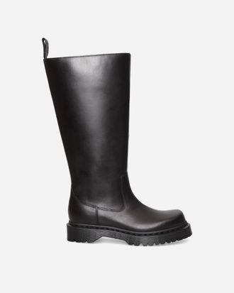 Dr. Martens Women s Rejena Hi Old Harness Leather Boots Black