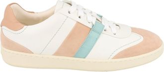 Ferragamo Garda Low Leather Sneakers