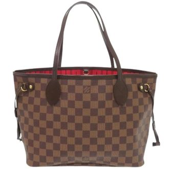 Louis Vuitton Pre-owned Tote Bags, female, Brown, Size: ONE SIZE Pre-owned Canvas Tote Bag