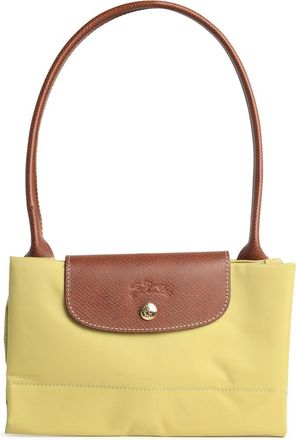 Longchamp L Le Pliage Original Umh&auml;ngetasche aus recyceltem Pistazien-Tela