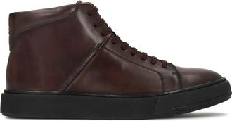 Kazar Feliks Sneakers - Heren - Sneakers - Bruin - 43 EU - Leer - Schoenen