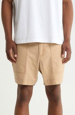 Brooks Brothers Stretch Cotton Shorts in Tannin at Nordstrom Rack, Size 34