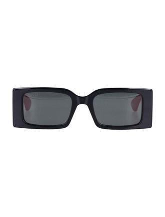 Gucci Black Rectagular Sunglasses