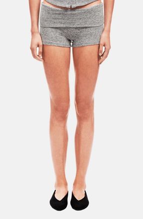 OW Collection RUE Knit Shorts in Grey at Nordstrom, Size X-Small