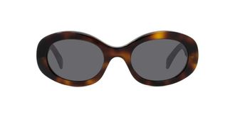 Celine CL40194U Triomphe 53A Womens Sunglasses Tortoiseshell Size 52