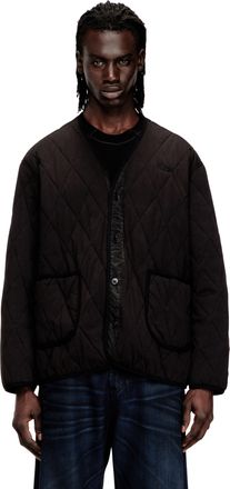 Diesel Quilted liner-style jacket - Jackets - Man - Brown