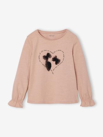 Vertbaudet M&auml;dchen Shirt pudrig rosa