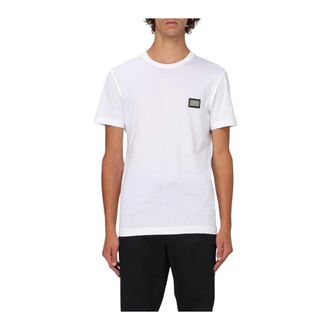 Dolce & Gabbana Classic Short Sleeve T-Shirt with Embellished Detailing