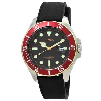 Timex Harborside Coast Quartz Black Dial Mens Watch TW2V27300