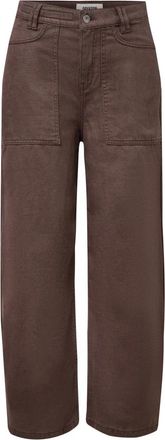 Drykorn Derive 10 Mid-Waist Jeans Cropped - Heren - Regular Fit Jeans - Bruin - W30 L34 - Katoen - Jeans
