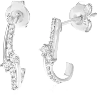 Vir Jewels 1/6 cttw Lab Grown Diamond Dangle Earrings in Sterling Silver With Push Backs For Women