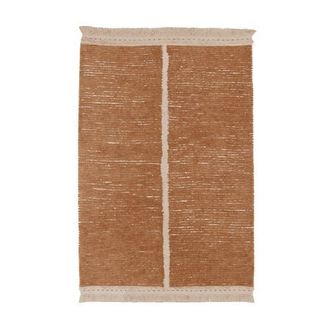 Lorena Canals Reversible Washable Rug Duetto Toffee in Toffee, Natural, Linen at Nordstrom, Size Medium