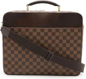 Louis Vuitton Pre-owned Handbags, male, Brown, Size: ONE SIZE Pre-owned Canvas louis-vuitton-bags