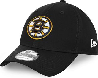 New Era Boston Bruins NHL Injection Black 9Forty Adjustable Snapback Cap