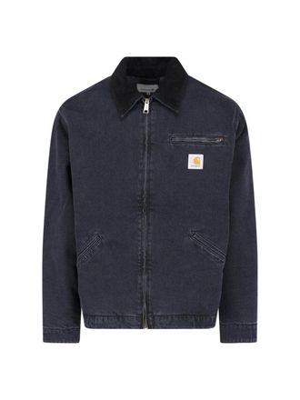 Carhartt Work in Progress Black OG Detroit Cotton Jacket