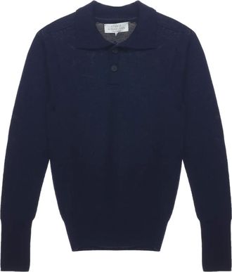 STUDIO NICHOLSON Polo in lana - Blu