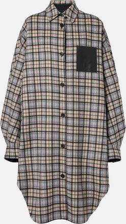 Loewe Reversible wool and cashmere coat