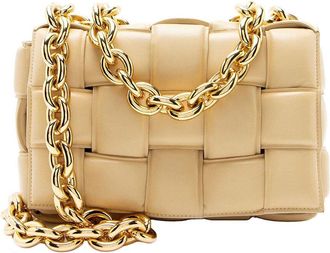Bottega Veneta Cassette Chain Maxi Shoulder Bag (Authentic Pre-Loved)