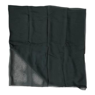 Dolce & Gabbana Silky Scarves, female, Green, Size: ONE SIZE Foulard Scarf