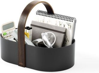 Umbra Bellwood Portaoggetti, Legno, Nero/Noce, One Size - Umbra