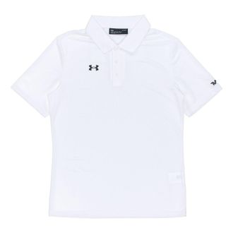 Under Armour Causual Sports Training Ventilate Polo Male White 21500537-100